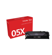 Everyday Black Toner ers. HP CE505X