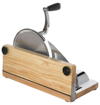 Brotschneidemaschine Vintage manuell, chrom