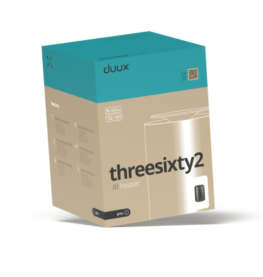Threesixty 2 Smart Heizl&uuml;fter Gray