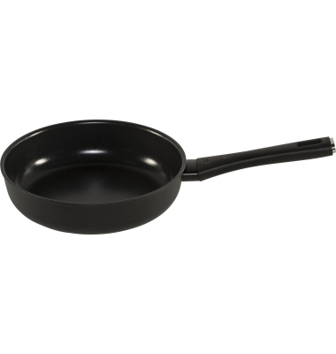 Madura Plus 24 cm Schmorpfanne, schwarz, Aluminium