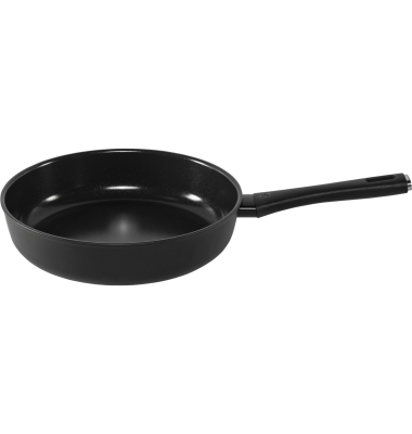 Madura Plus 28 cm Schmorpfanne, schwarz, Aluminium
