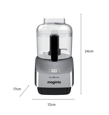 Le Micro K&uuml;chenmaschine mat chrome