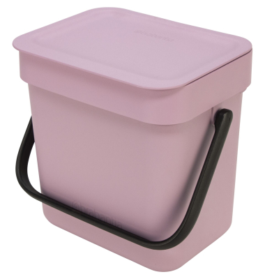 Sort & Go Abfallbeh&auml;l. Lilac Pink 3 L