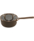 Milano Stieltopf mit Glasdeckel 18 cm, Braun