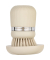 Sp&uuml;lb&uuml;rste mit Seifenspender Soft Beige