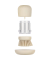 Sp&uuml;lb&uuml;rste mit Seifenspender Soft Beige
