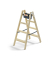 Stehleiter 8768401, braun, Holz
