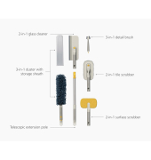 CleanTech Reinigungsset 6-tlg.