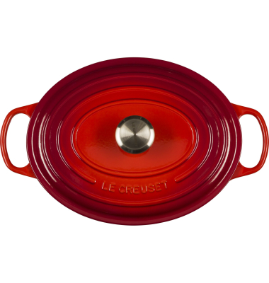 Signature Br&auml;ter oval 31 cm kirschrot