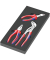 9780 KNIPEX Zangen Set 1 Schaumstoffeinlage