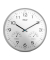  Wanduhr 16182, wei&szlig;/grau