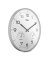  Wanduhr 16182, wei&szlig;/grau