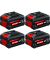 Akkupack 4x EXBA18V-55