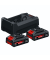 Starter-Set 2x EXBA18V-40 GAL 12V18V-80