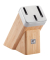 Messerblockset Vier Sterne, 4-tlg, Bambus