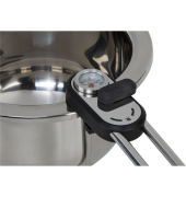 Simmertopf 18 cm mit Temperaturanzeige