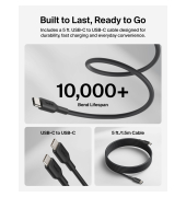BOOSTCharge 100W USB-C GAN kal.St+Kab.s.WCH025KQ1.5BKB6