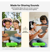 Soundform Mini 2 Wireless On-Ear Kinder schwarz AUD012hqBK