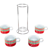 4 Cappuccio Tricolore