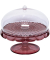 VANITY Kuchenplatte mit Fu&szlig; und Haube Mauve