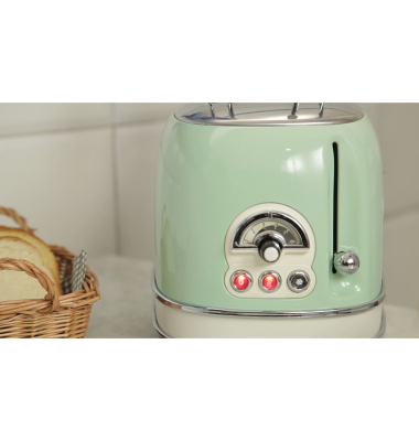 Vintage Toaster gr&uuml;n