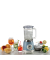 Vintage Glasmixer 1,5l blau
