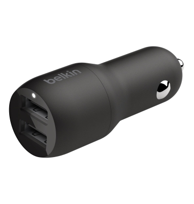 USB-A Kfz-Ladeger&auml;t, 24W 1m Lightning-Kabel CCD001bt1MBK