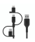 BOOST Charge Univ. Kabel 1,2m Lightn.MicroUSB-C - USB-A