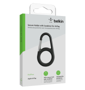 Secure Holder Karabiner Apple AirTag, schwarz MSC008btBK
