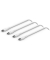 1x2 Belkin geflocht. PVC Kab. 1m USB-CUSB-C wei&szlig; CAB004bt1MWH2PK