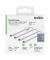 1x2 Belkin geflocht. PVC Kab. 1m USB-CUSB-C wei&szlig; CAB004bt1MWH2PK