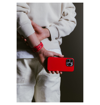 Sport Case iPhone 15 Pro Night Watch Red