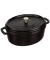 La Cocotte 31cm oval, schwarz, Gusseisen