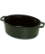 La Cocotte 33cm oval, Basilikum-gr&uuml;n, Gusseisen