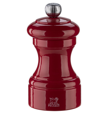 Bistro Pfefferm&uuml;hle 10 cm Passionsrot lackiert Holz