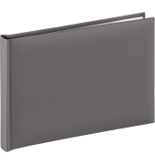  Fine Art Buchalbum 24x17 36 wei&szlig;e Seiten grau 2783