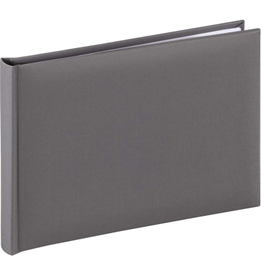  Fine Art Buchalbum 24x17 36 wei&szlig;e Seiten grau 2783
