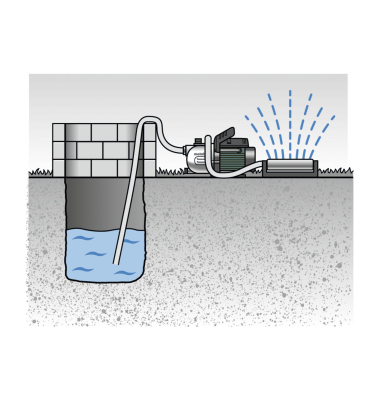 P 4000 G Gartenpumpe