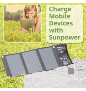 Mobile Solar Panel 21W mit USB
