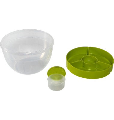 Lunchbox, N1071300, transparent/gr&uuml;n