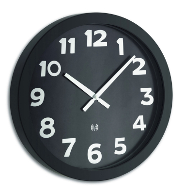  Wanduhr 60.3506, schwarz/wei&szlig;