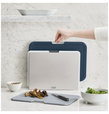 Nest grau 3-tlg. Schneidebrett-Set