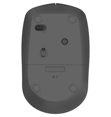 M100 Silent Dunkelgrau Kabellose Multi-Mode-Maus