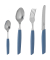 Swiss Modern Besteck-Set 24 tlg. Blau