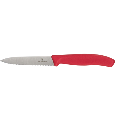 Swiss Classic 10cm Gem&uuml;semesser rot