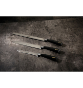 Elegance Glossy Black Ham-Set 3-tlg.