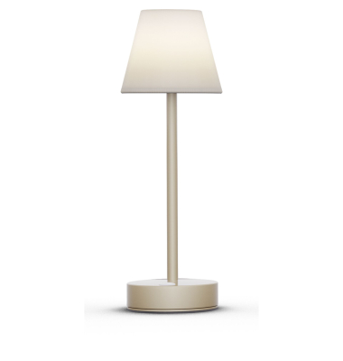 New Garden Lola Slim 30 Akku Tischleuchte Brass