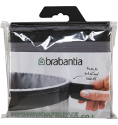 W&auml;schekorb-Sack Ersatz f&uuml;r W&auml;schebox, 50-60 L Grey