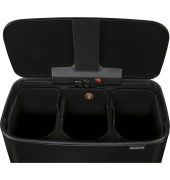 Bo Treteimer schwarz, 3 x 11 L
