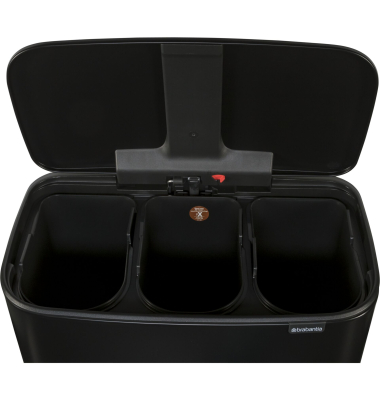 Bo Treteimer schwarz, 3 x 11 L